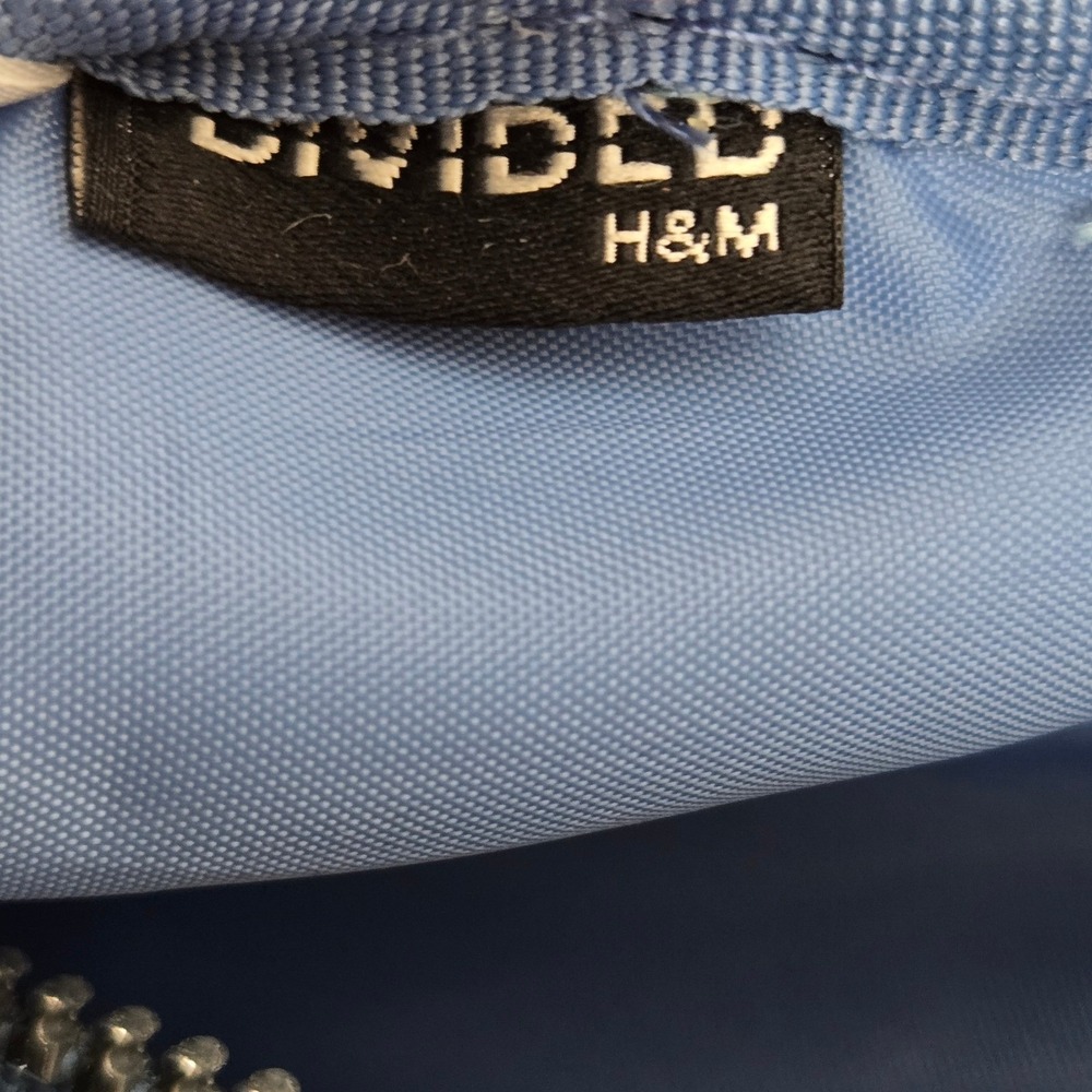 Divided by H&M Angel Dream Mini Handbag, Blue White, Retro y2k Style Trendy - Picture 8 of 9
